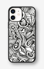 iPhone 12 Mini Hard Case – Japanese Pattern - View 1