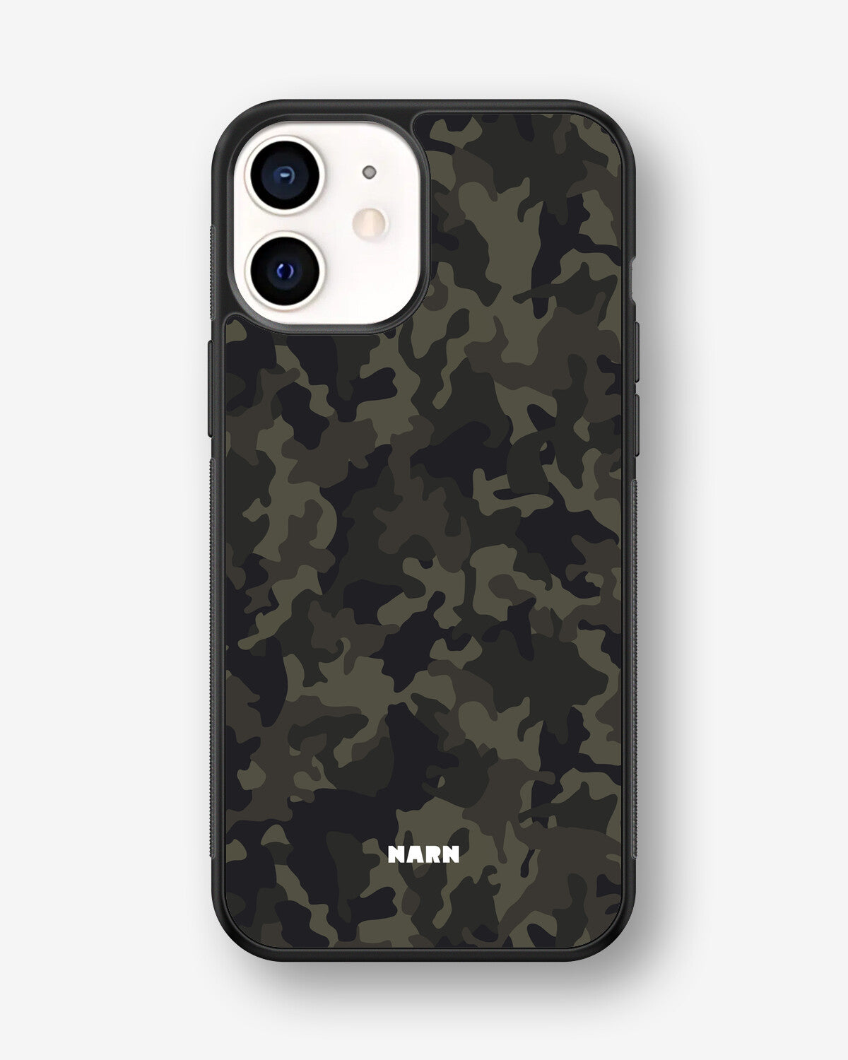 iPhone 12 Mini Hard Case – Jungle Green Camo - View 1