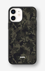 iPhone 12 Mini Hard Case – Jungle Green Camo - View 1