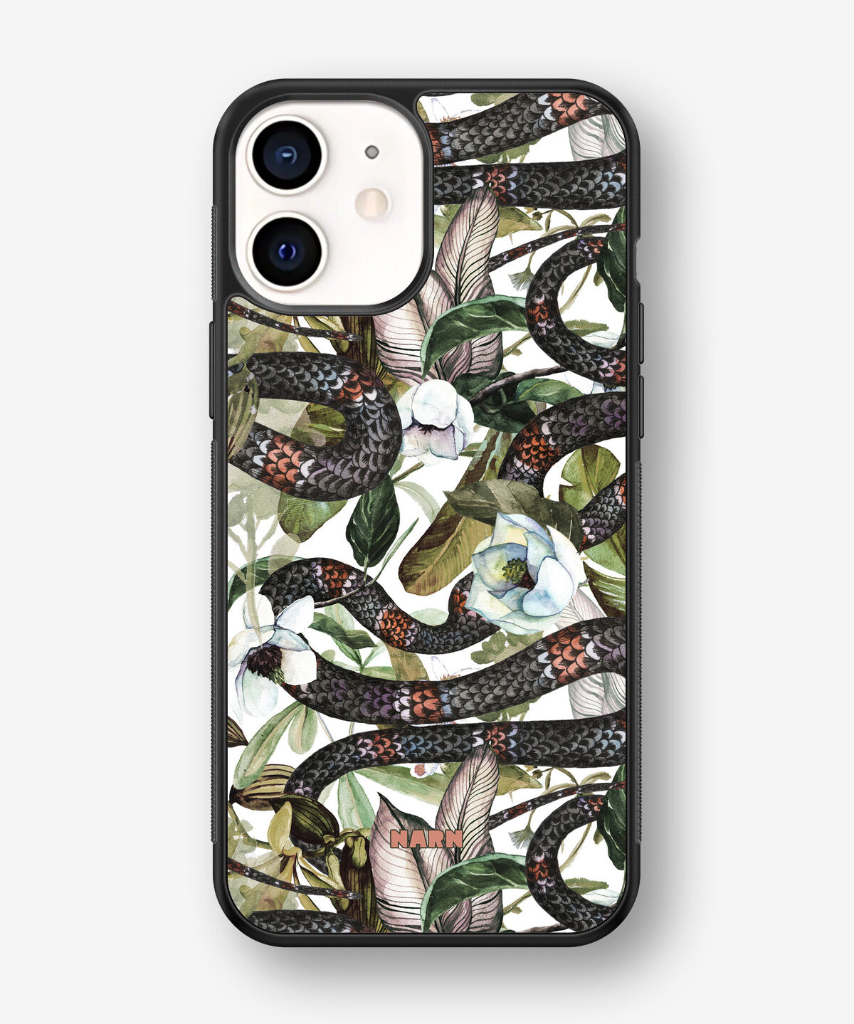 iPhone 12 Mini Hard Case – Jungle Snake - View 1