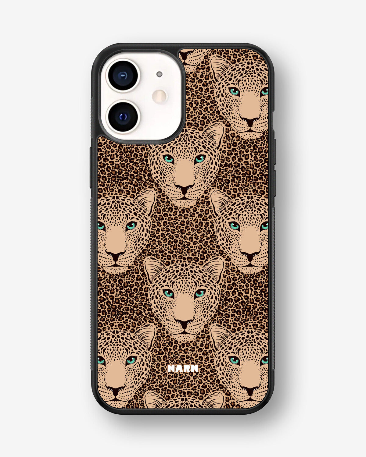 iPhone 12 Mini Hard Case – Leopard Gaze - View 1
