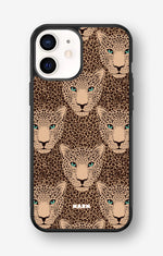 iPhone 12 Mini Hard Case – Leopard Gaze - View 1
