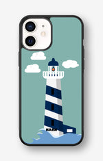 iPhone 12 Mini Hard Case – Lighthouse - View 1