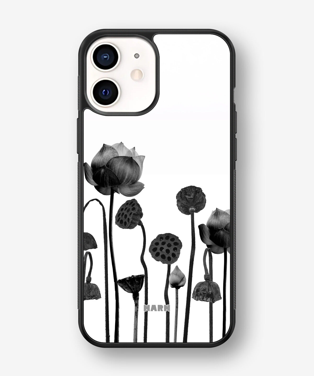 iPhone 12 Mini Hard Case – Lotus Blooms - View 1