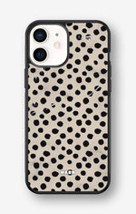 iPhone 12 Mini Hard Case – Marble Dots - View 1