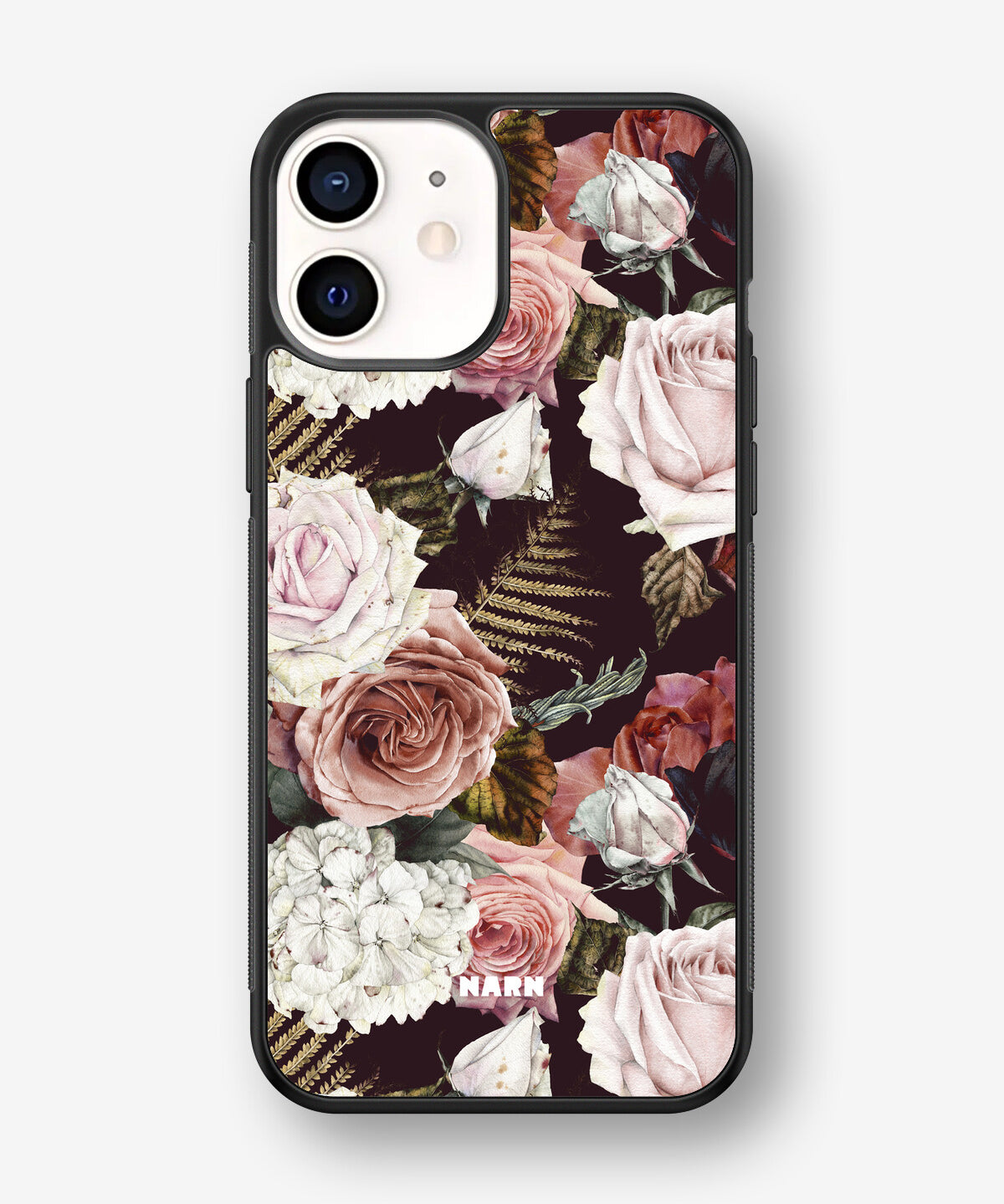 iPhone 12 Mini Hard Case – Midnight Roses - View 1