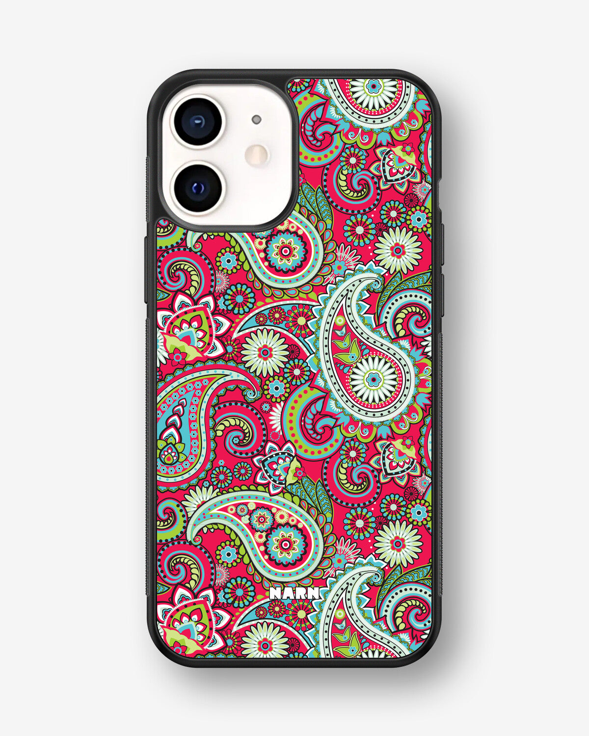 iPhone 12 Mini Hard Case – Paisley Paradise - View 1