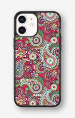 iPhone 12 Mini Hard Case – Paisley Paradise - View 1