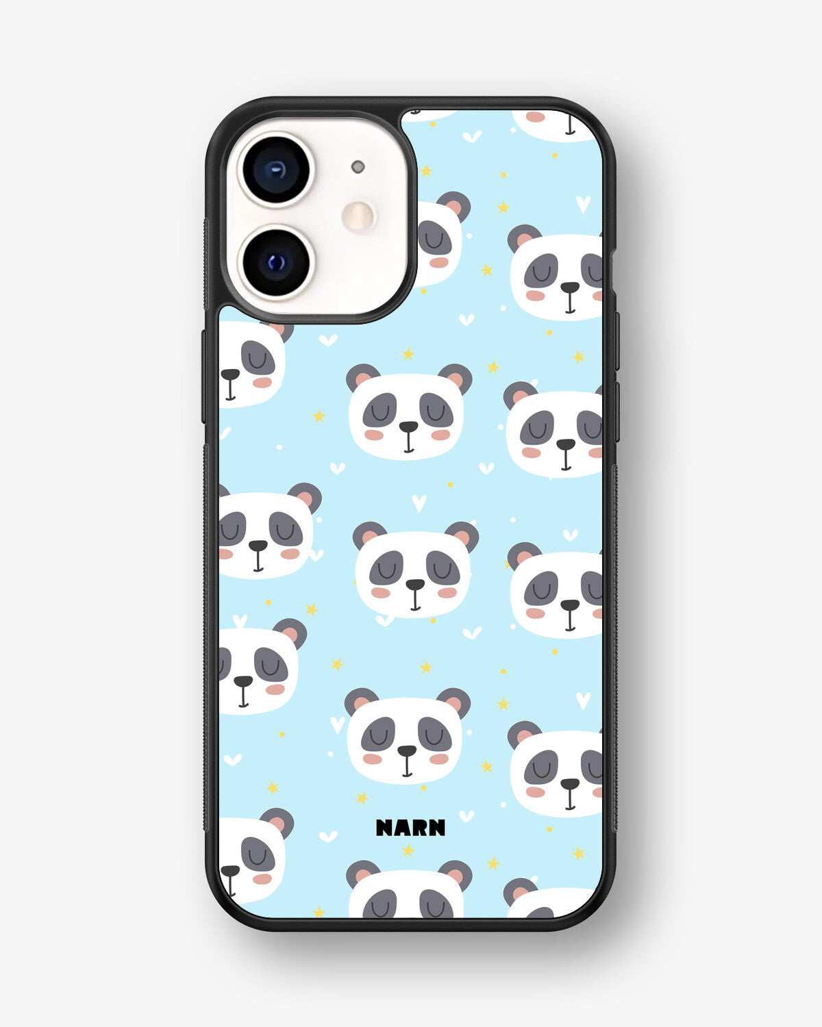 iPhone 12 Mini Hard Case – Panda Dreams - View 1