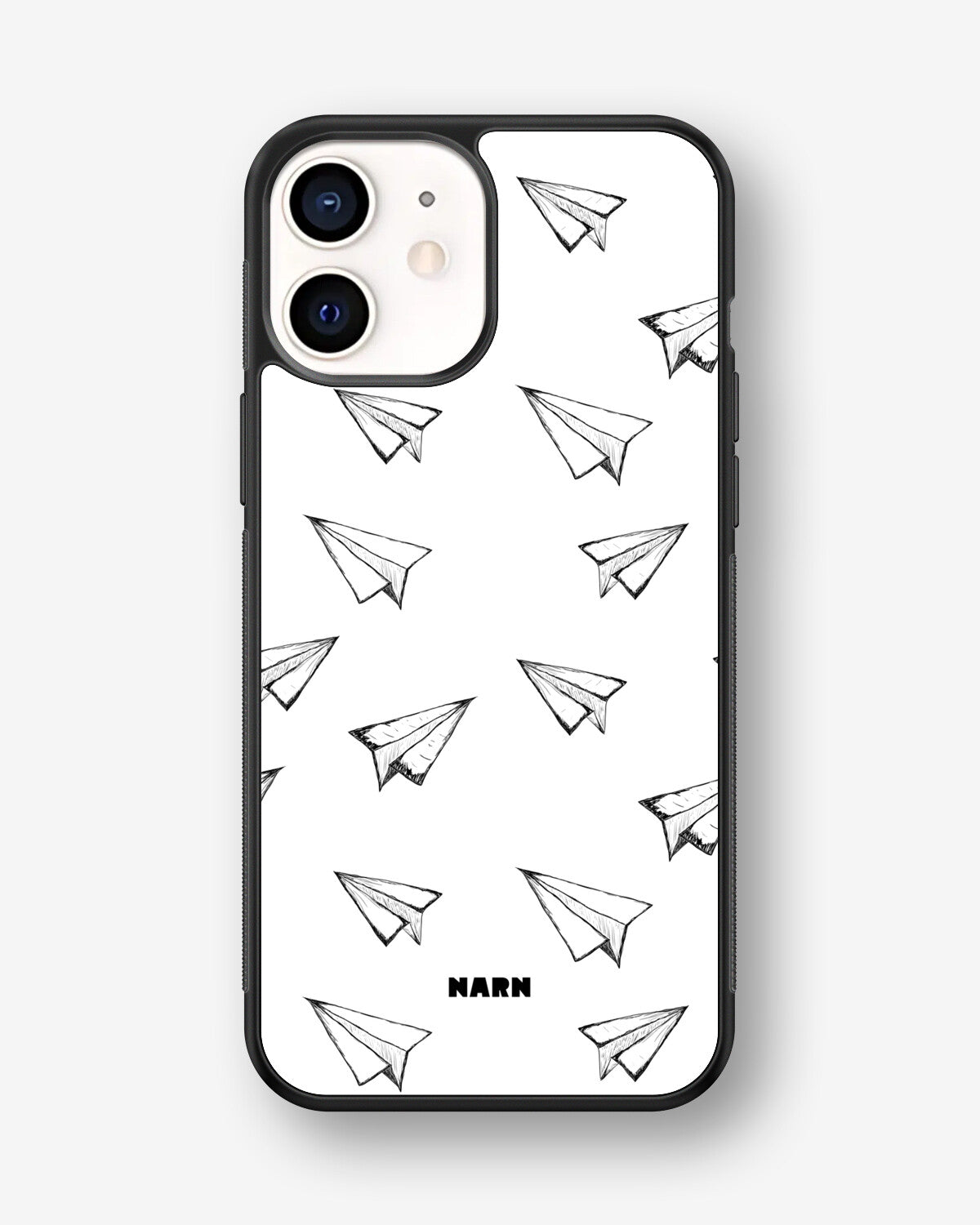 iPhone 12 Mini Hard Case – Paper Planes - View 1