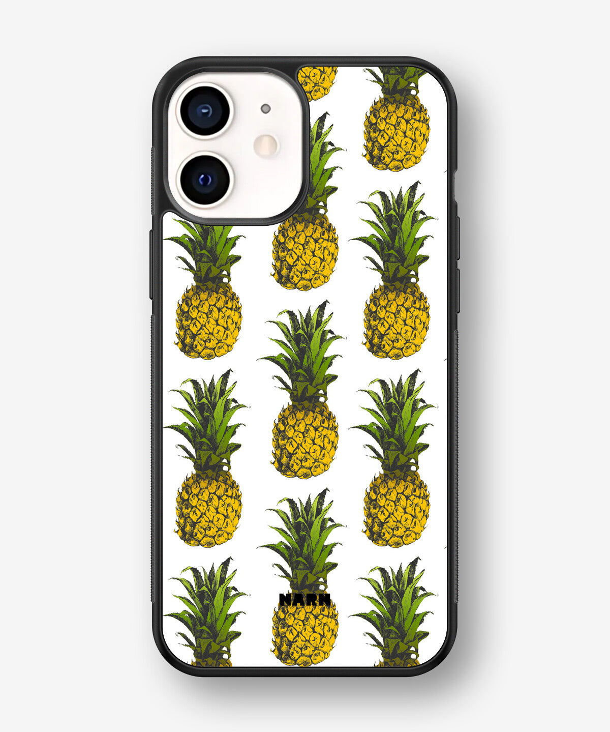 iPhone 12 Mini Hard Case – Pineapple Bliss - View 1