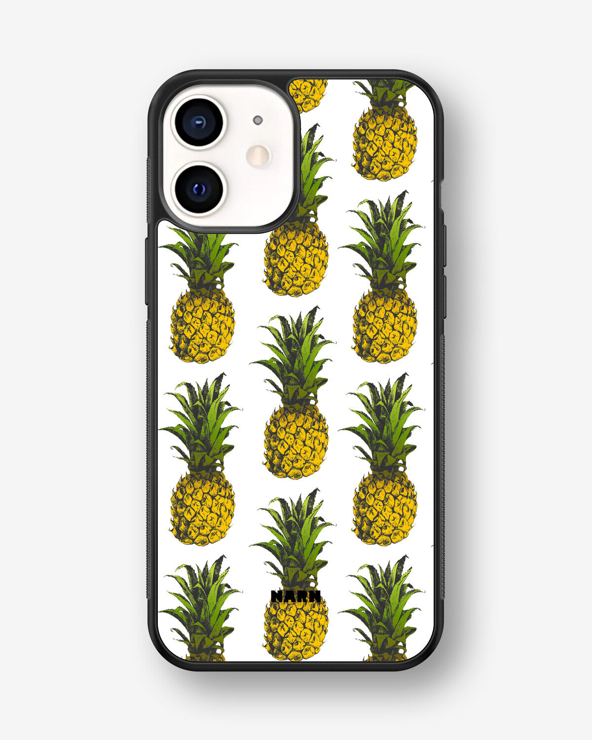 iPhone 12 Mini Hard Case – Pineapple Bliss - View 1