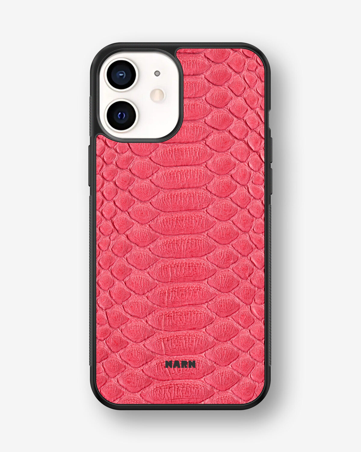 iPhone 12 Mini Hard Case – Pink Snake - View 1