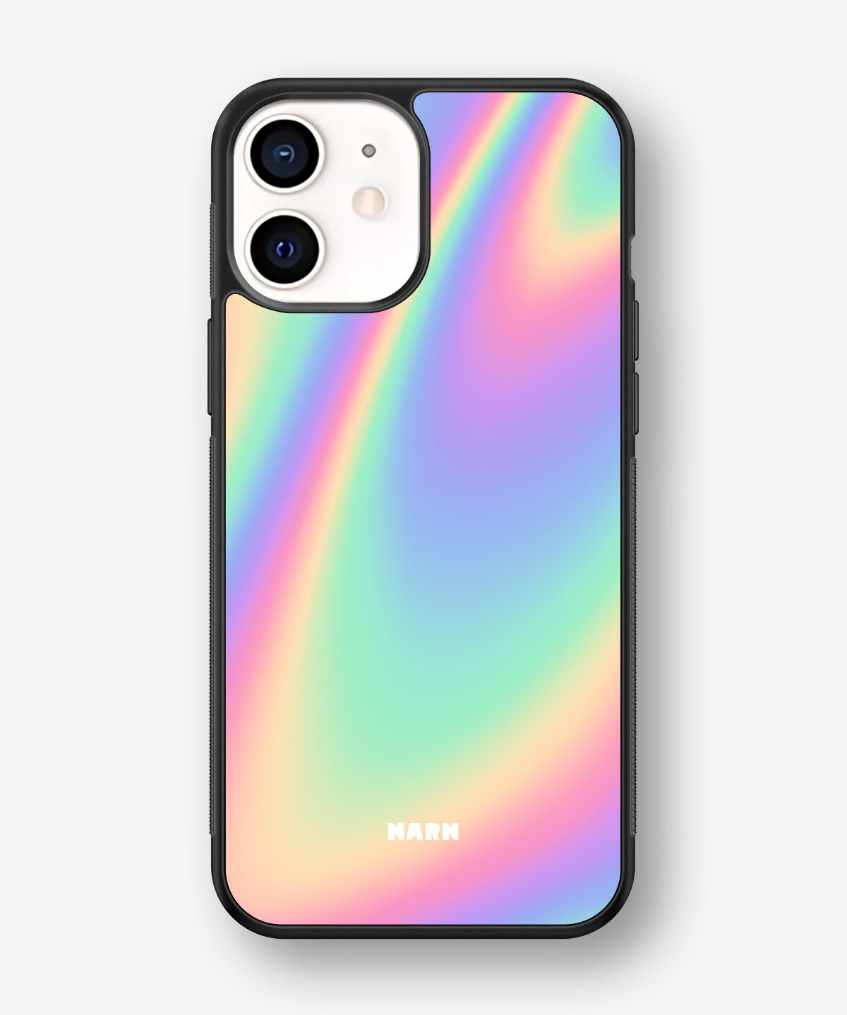 iPhone 12 Mini Hard Case – Rainbow Haze - View 1