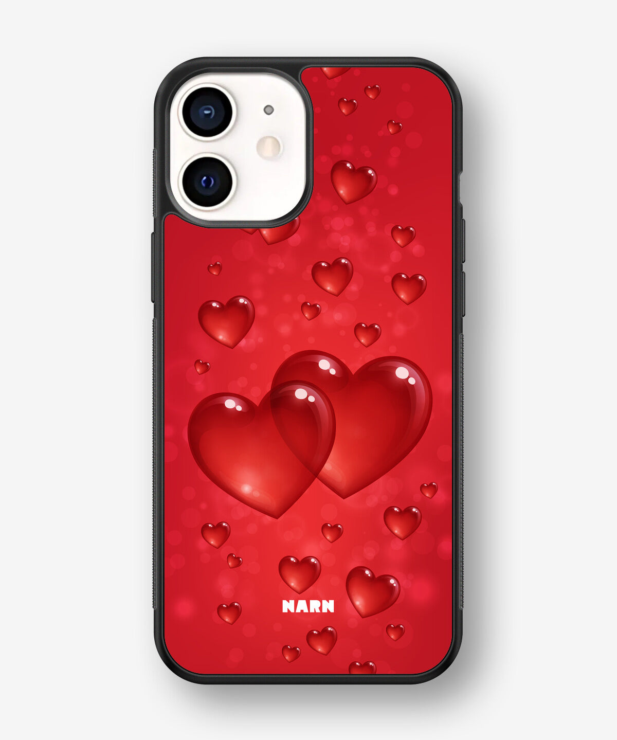 iPhone 12 Mini Hard Case – Red Romance - View 1