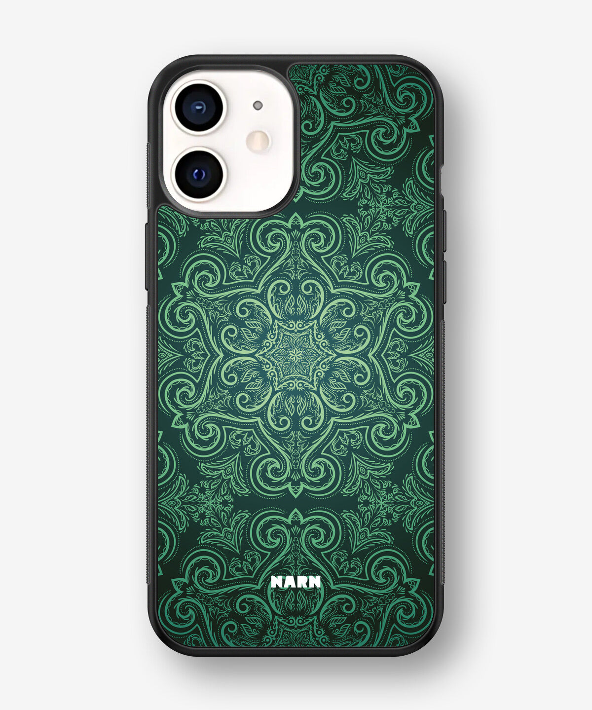 iPhone 12 Mini Hard Case – Retro Forest - View 1