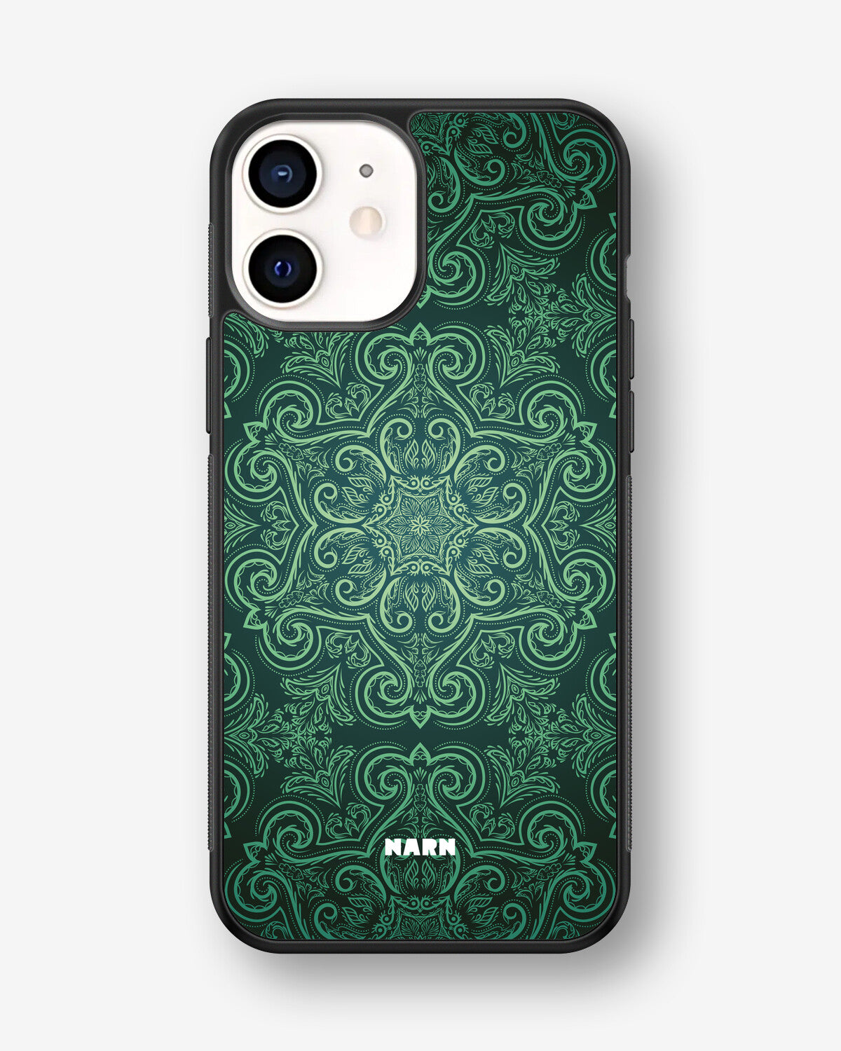 iPhone 12 Mini Hard Case – Retro Forest - View 1