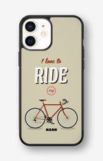 iPhone 12 Mini Hard Case – Ride My Bicycle - View 1
