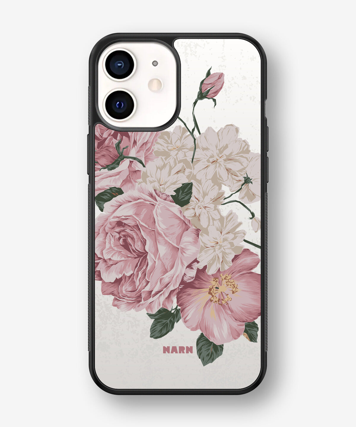 iPhone 12 Mini Hard Case – Roses - View 1