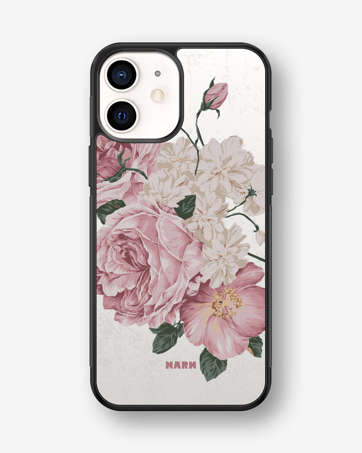 iPhone 12 Mini Hard Case – Roses - View 1