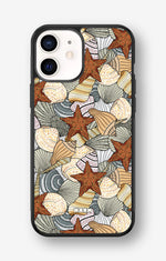 iPhone 12 Mini Hard Case – Sea Shells - View 1