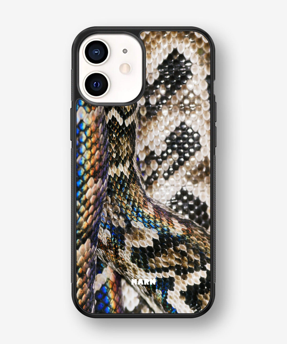 iPhone 12 Mini Hard Case – Shining Snakeskin - View 1