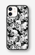 iPhone 12 Mini Hard Case – Skull Garden - View 1