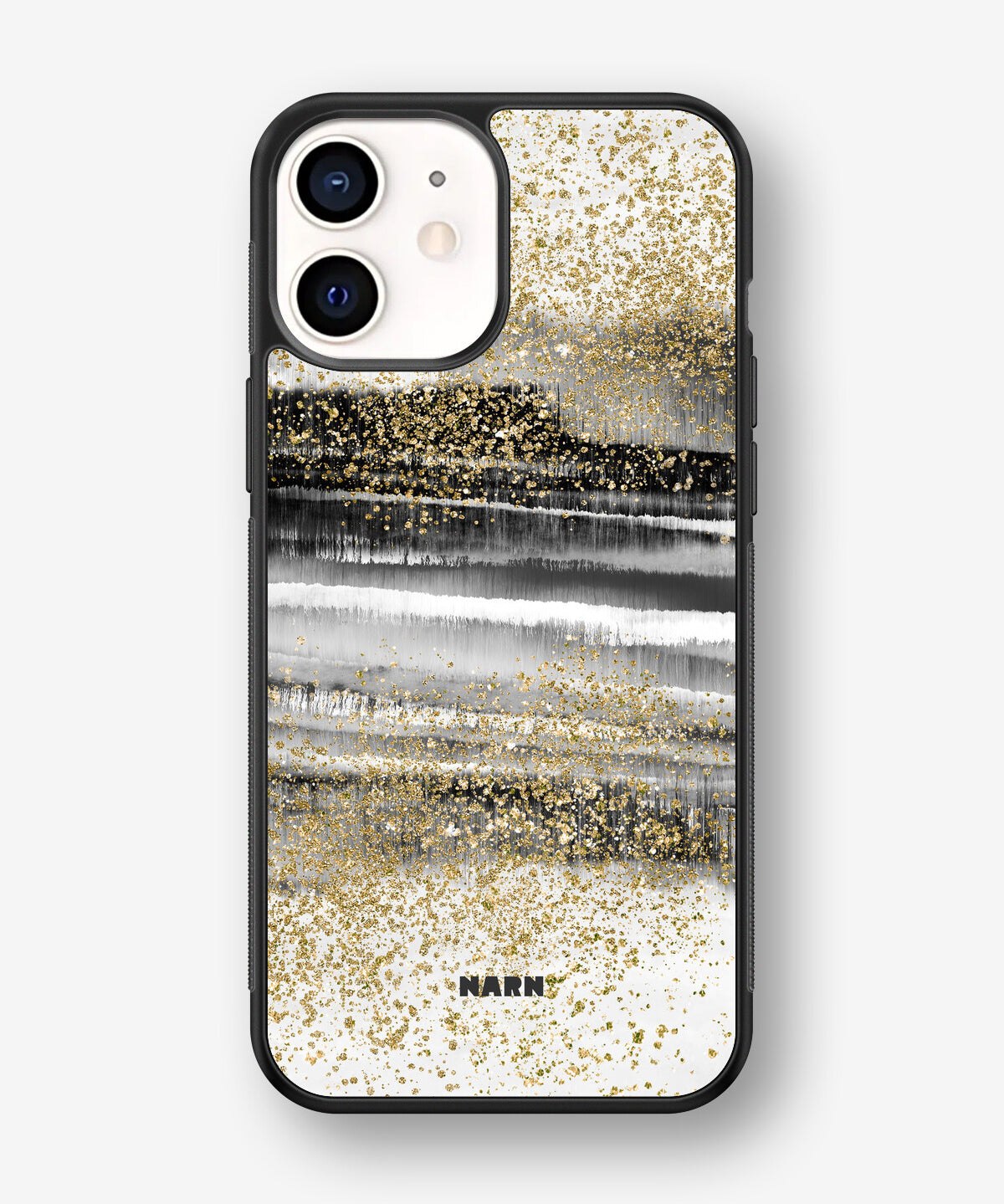 iPhone 12 Mini Hard Case – Sparkly Tie Dye - View 1