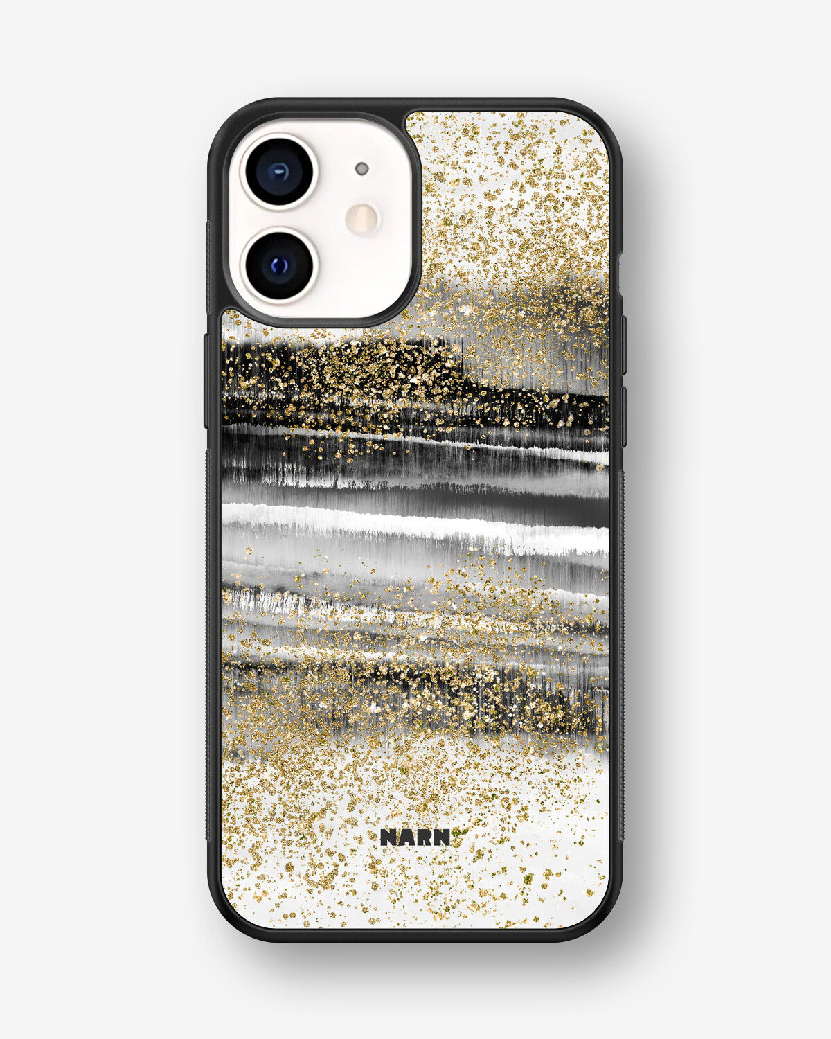 iPhone 12 Mini Hard Case – Sparkly Tie Dye - View 1