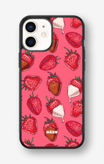 iPhone 12 Mini Hard Case – Strawberry Chocolate - View 1