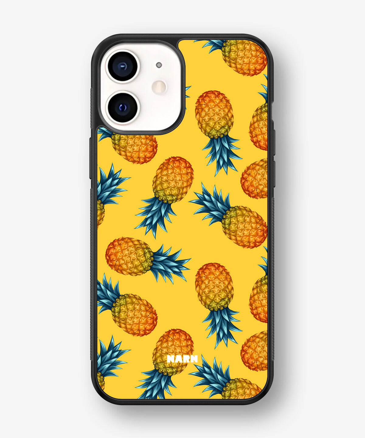 iPhone 12 Mini Hard Case – Sunny Pineapple - View 1