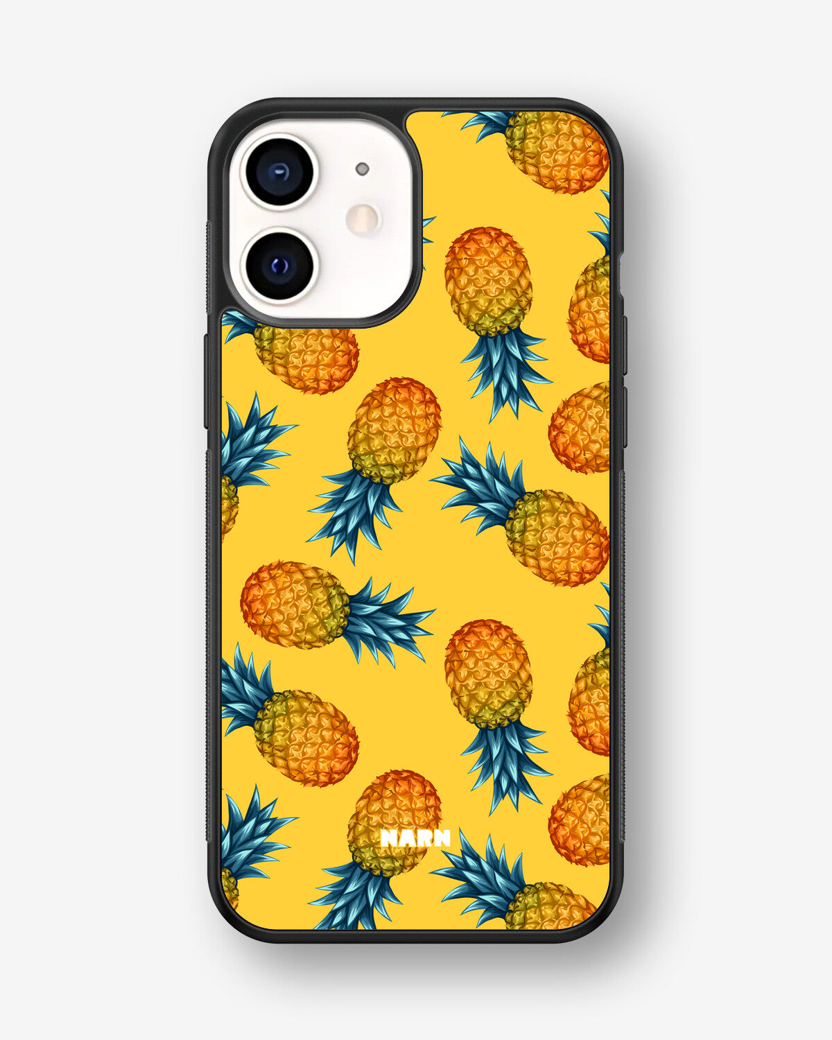 iPhone 12 Mini Hard Case – Sunny Pineapple - View 1