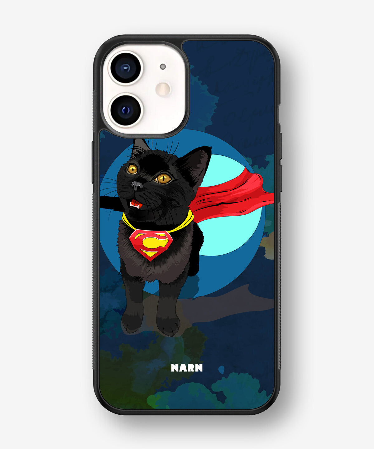 iPhone 12 Mini Hard Case – Super Cat - View 1