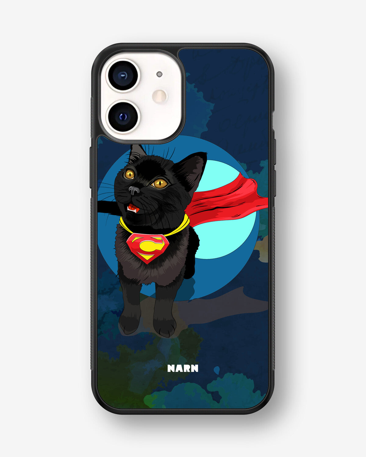 iPhone 12 Mini Hard Case – Super Cat - View 1