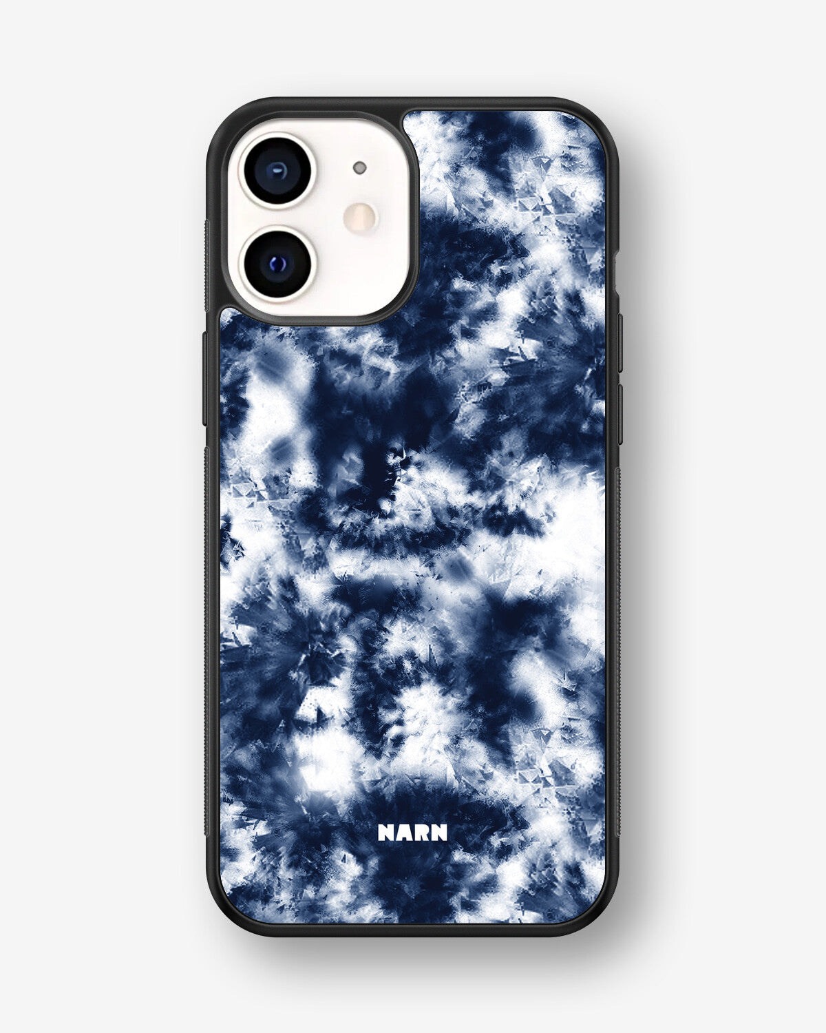 iPhone 12 Mini Hard Case – Tie Dye Blue - View 1