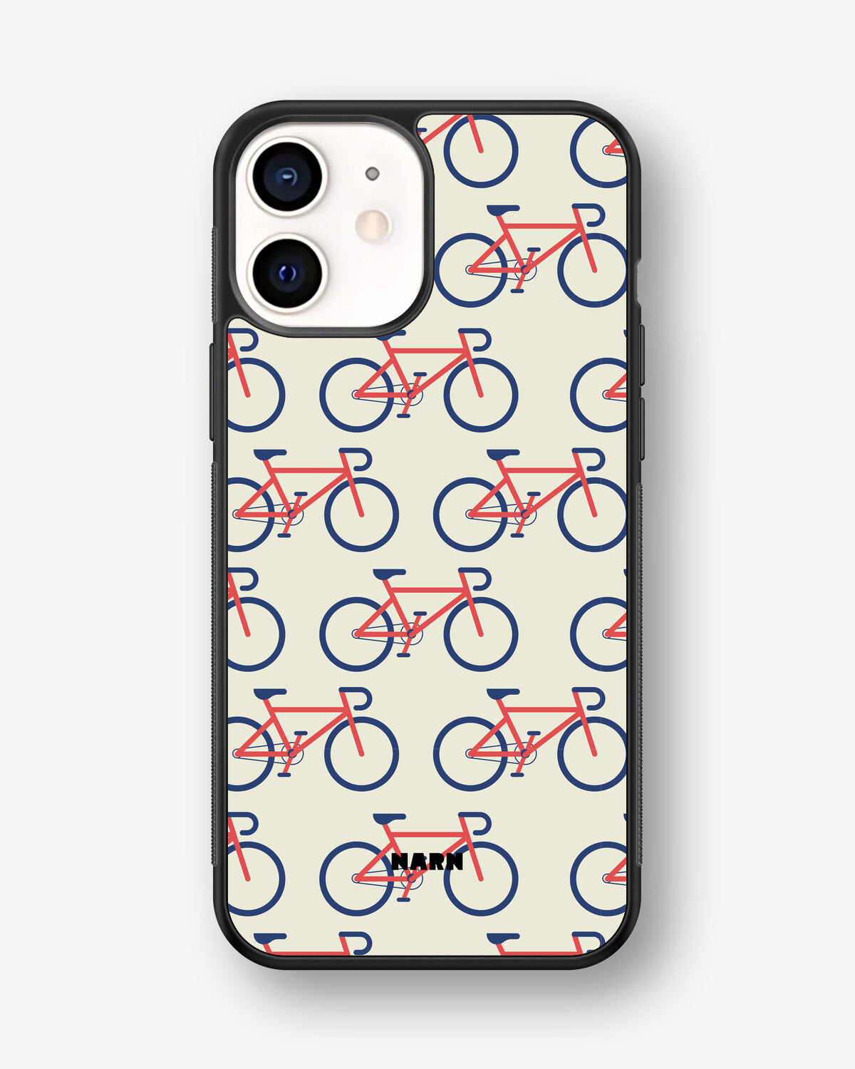 iPhone 12 Mini Hard Case – Vintage Bicycle - View 1