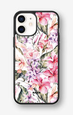 iPhone 12 Mini Hard Case – Watercolor Flowers - View 1