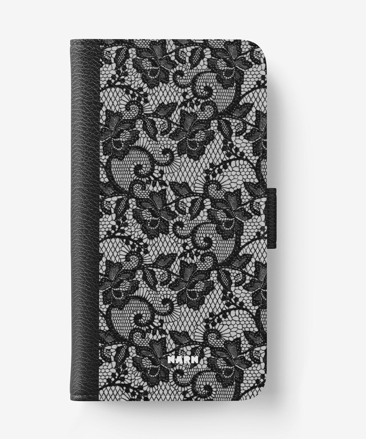 iPhone 12 Mini Wallet Case - Midnight Lace - View 1