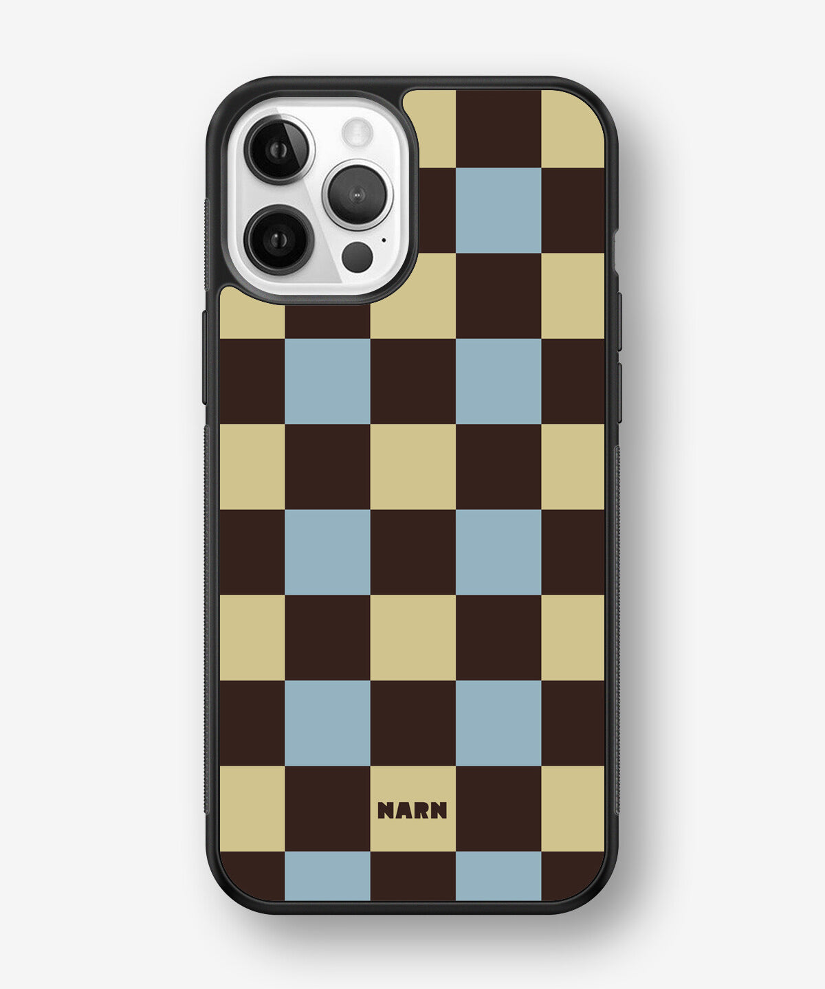 iPhone 12 Pro Max Hard Case – Butter Check - View 1
