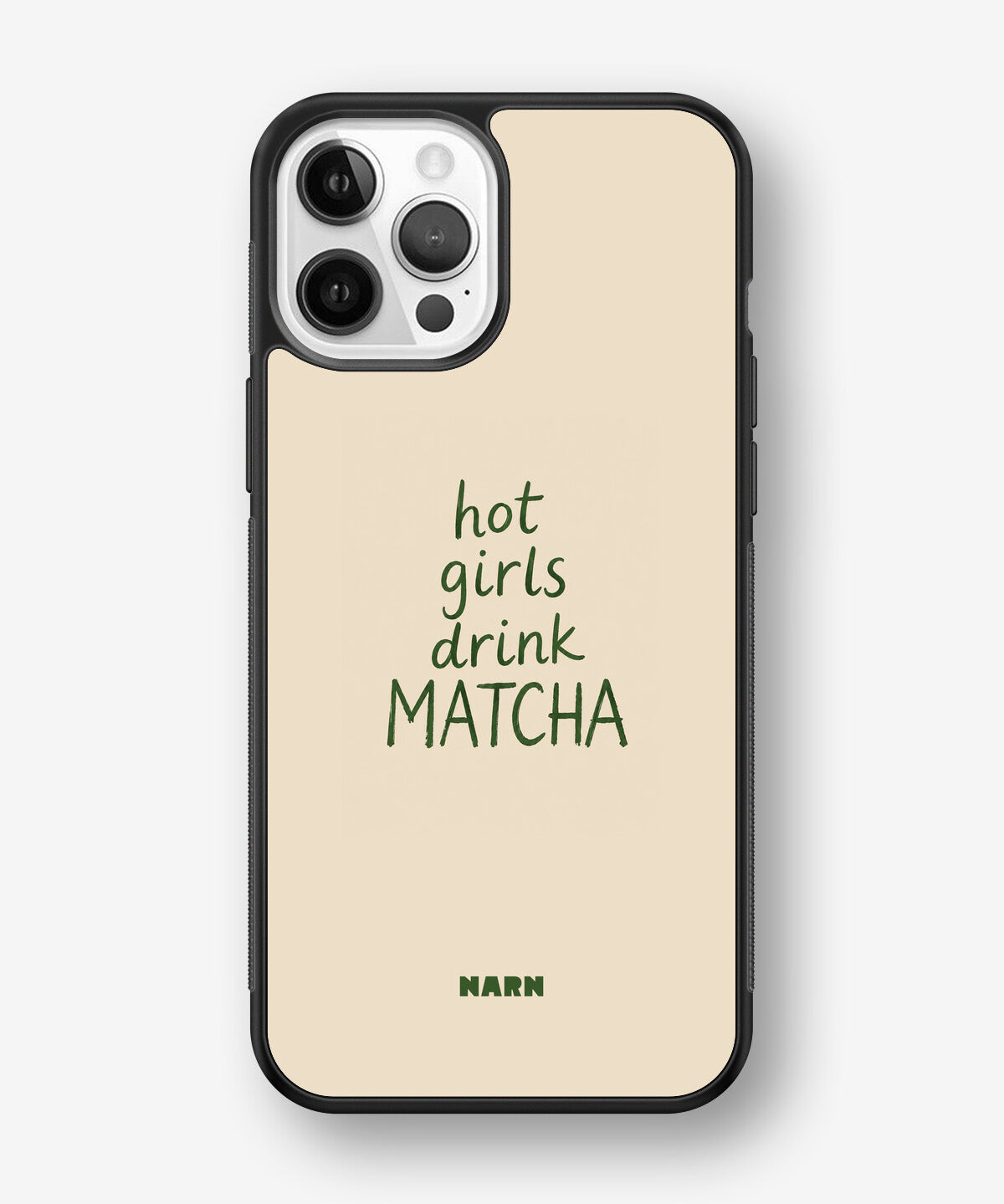 iPhone 12 Pro Max Hard Case – Drink Matcha - View 1