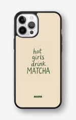 iPhone 12 Pro Max Hard Case – Drink Matcha - View 1