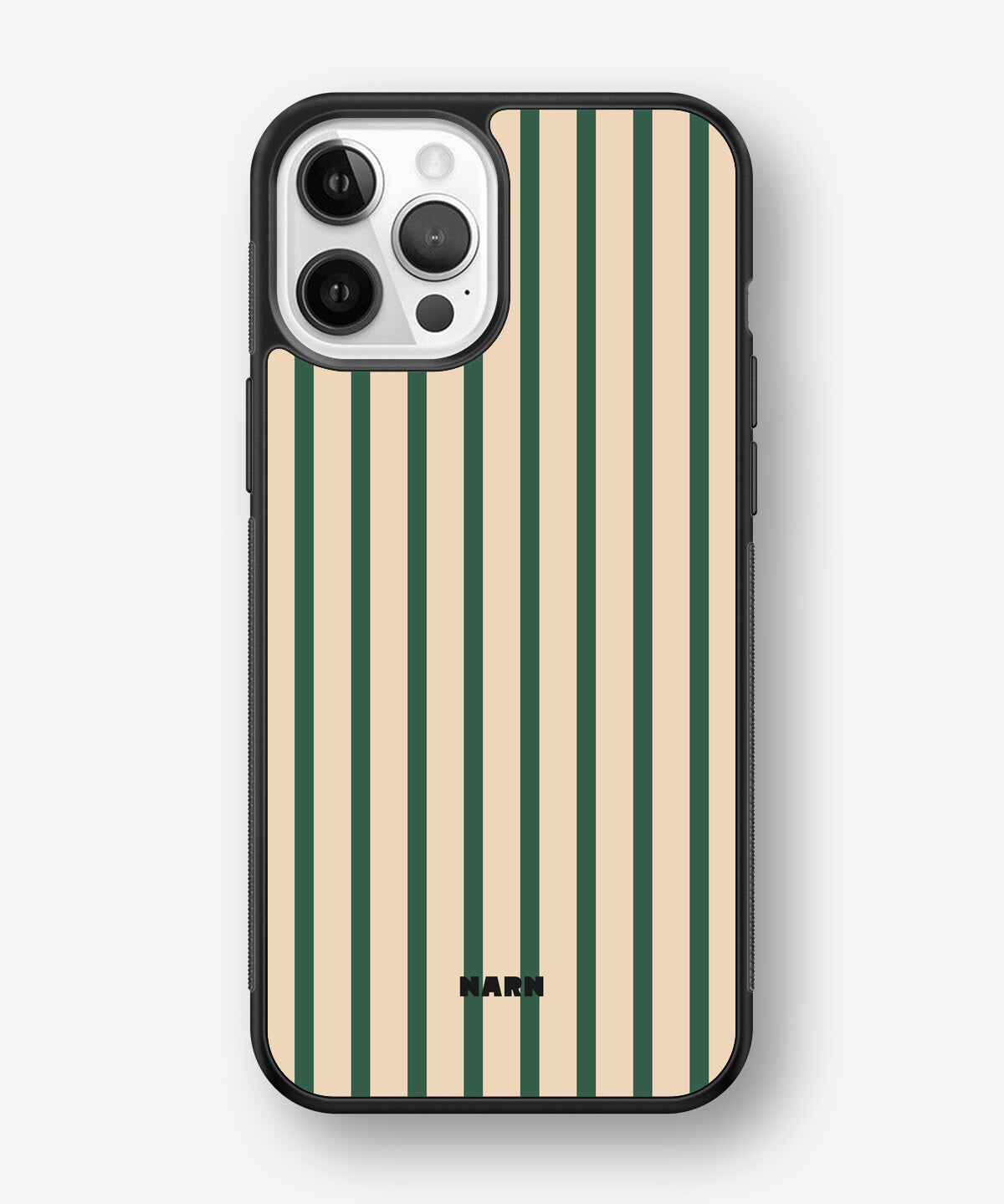 iPhone 12 Pro Max Hard Case – Evergreen Stripe - View 1