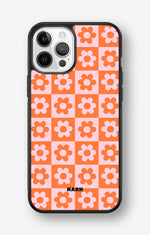 iPhone 12 Pro Max Hard Case – Peach Petals - View 1