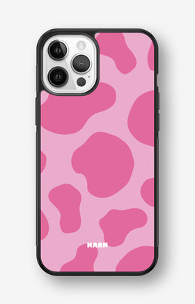 iPhone 12 Pro Max Hard Case – Pink Moo - View 1