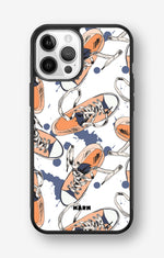 iPhone 12 Pro Max Hard Case – Apricot Sneakers - View 1