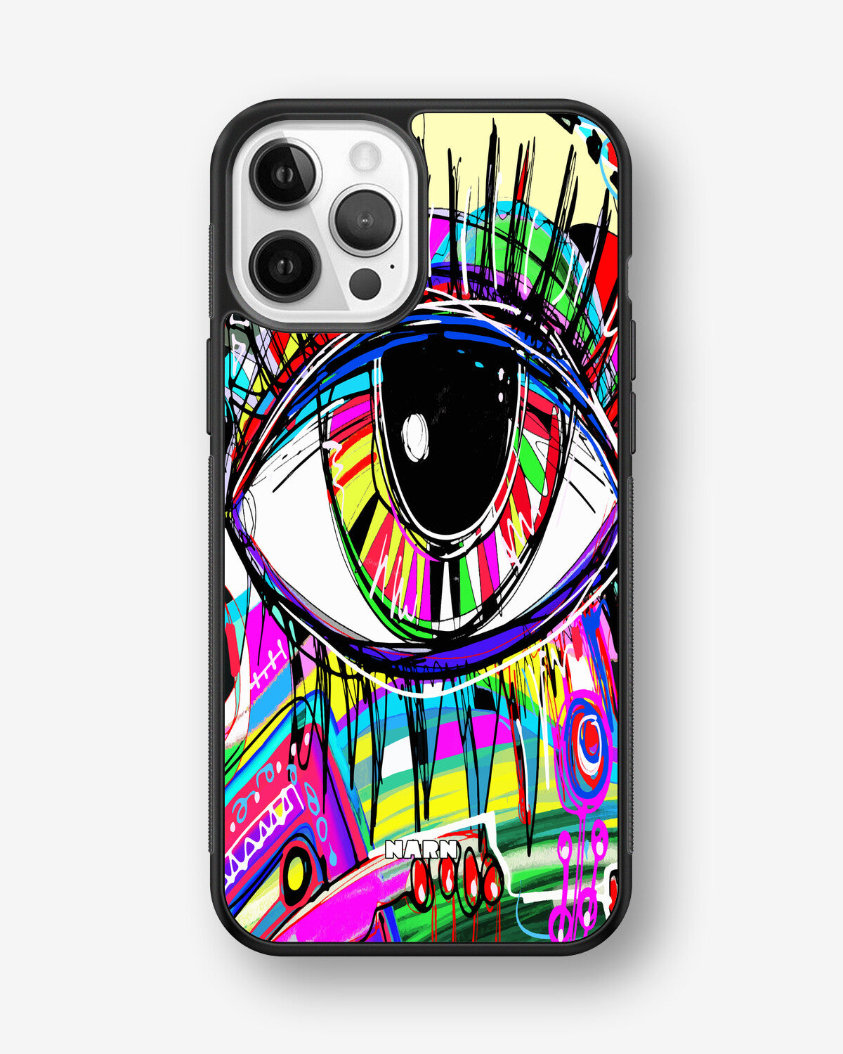 iPhone 12 Pro Max Hard Case – Abstract Eye - View 1