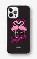 iPhone 12 Pro Max Hard Case – Beach Flamingo - View 1