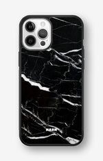 iPhone 12 Pro Max Hard Case – Black Marble - View 1