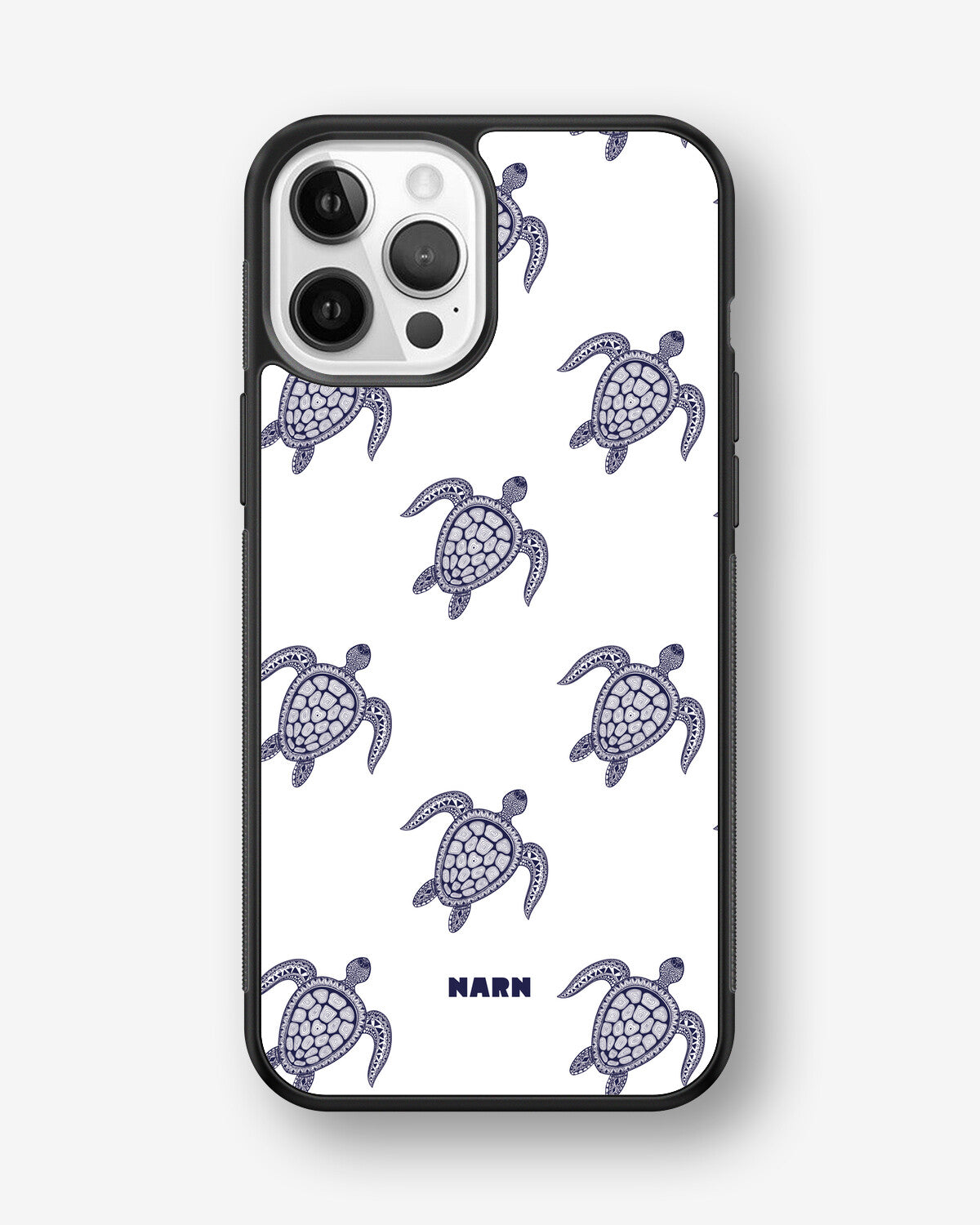 iPhone 12 Pro Max Hard Case – Blue Turtles - View 1