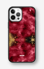 iPhone 12 Pro Max Hard Case – Burgendy Shimmer - View 1